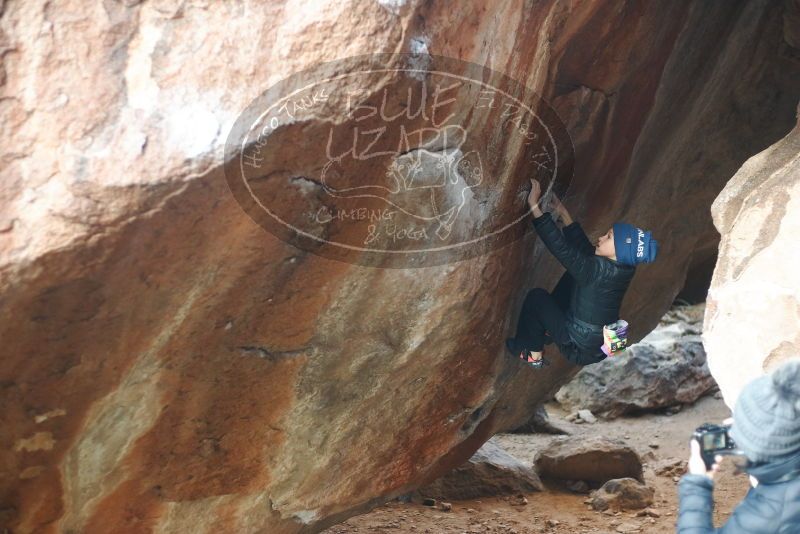 Bouldering in Hueco Tanks on 01/01/2019 with Blue Lizard Climbing and Yoga

Filename: SRM_20190101_1126380.jpg
Aperture: f/2.5
Shutter Speed: 1/250
Body: Canon EOS-1D Mark II
Lens: Canon EF 50mm f/1.8 II