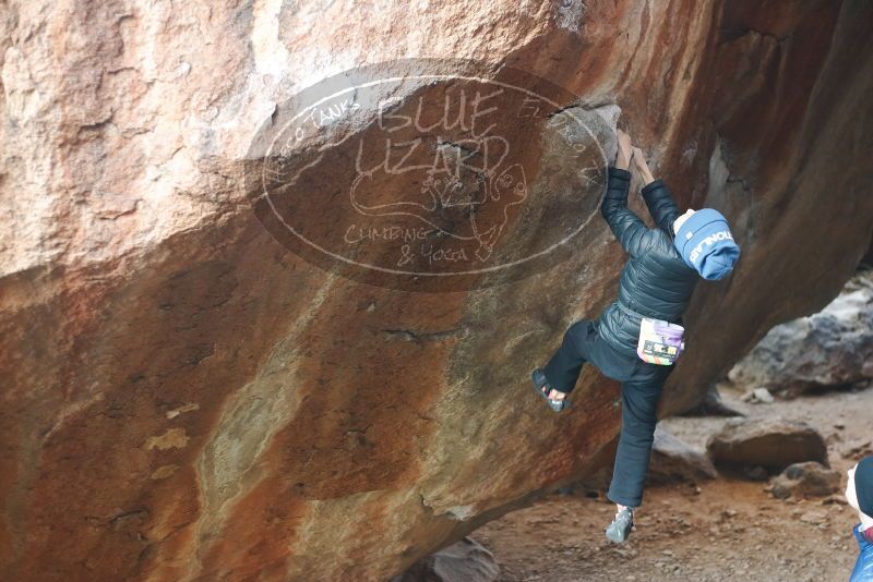 Bouldering in Hueco Tanks on 01/01/2019 with Blue Lizard Climbing and Yoga

Filename: SRM_20190101_1126550.jpg
Aperture: f/2.5
Shutter Speed: 1/250
Body: Canon EOS-1D Mark II
Lens: Canon EF 50mm f/1.8 II