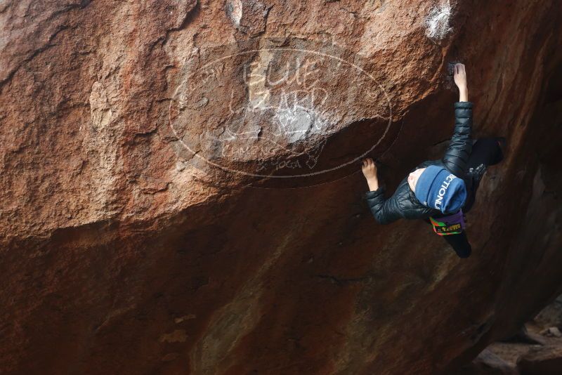 Bouldering in Hueco Tanks on 01/01/2019 with Blue Lizard Climbing and Yoga

Filename: SRM_20190101_1127210.jpg
Aperture: f/3.5
Shutter Speed: 1/250
Body: Canon EOS-1D Mark II
Lens: Canon EF 50mm f/1.8 II