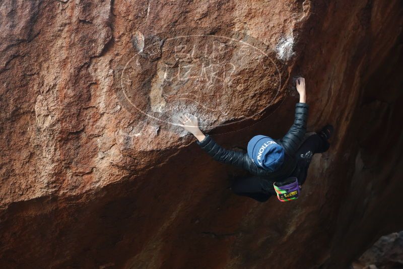 Bouldering in Hueco Tanks on 01/01/2019 with Blue Lizard Climbing and Yoga

Filename: SRM_20190101_1127250.jpg
Aperture: f/3.5
Shutter Speed: 1/250
Body: Canon EOS-1D Mark II
Lens: Canon EF 50mm f/1.8 II