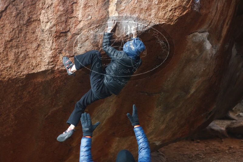 Bouldering in Hueco Tanks on 01/01/2019 with Blue Lizard Climbing and Yoga

Filename: SRM_20190101_1129491.jpg
Aperture: f/2.8
Shutter Speed: 1/250
Body: Canon EOS-1D Mark II
Lens: Canon EF 50mm f/1.8 II