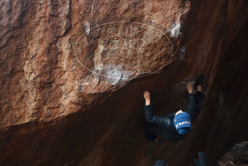 Bouldering in Hueco Tanks on 01/01/2019 with Blue Lizard Climbing and Yoga

Filename: SRM_20190101_1131220.jpg
Aperture: f/3.2
Shutter Speed: 1/250
Body: Canon EOS-1D Mark II
Lens: Canon EF 50mm f/1.8 II