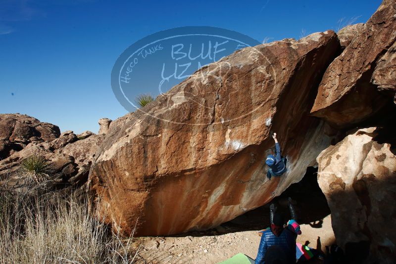 Bouldering in Hueco Tanks on 01/01/2019 with Blue Lizard Climbing and Yoga

Filename: SRM_20190101_1152430.jpg
Aperture: f/9.0
Shutter Speed: 1/250
Body: Canon EOS-1D Mark II
Lens: Canon EF 16-35mm f/2.8 L