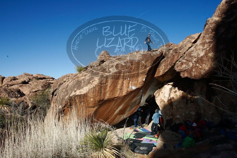 Bouldering in Hueco Tanks on 01/01/2019 with Blue Lizard Climbing and Yoga

Filename: SRM_20190101_1153540.jpg
Aperture: f/9.0
Shutter Speed: 1/250
Body: Canon EOS-1D Mark II
Lens: Canon EF 16-35mm f/2.8 L