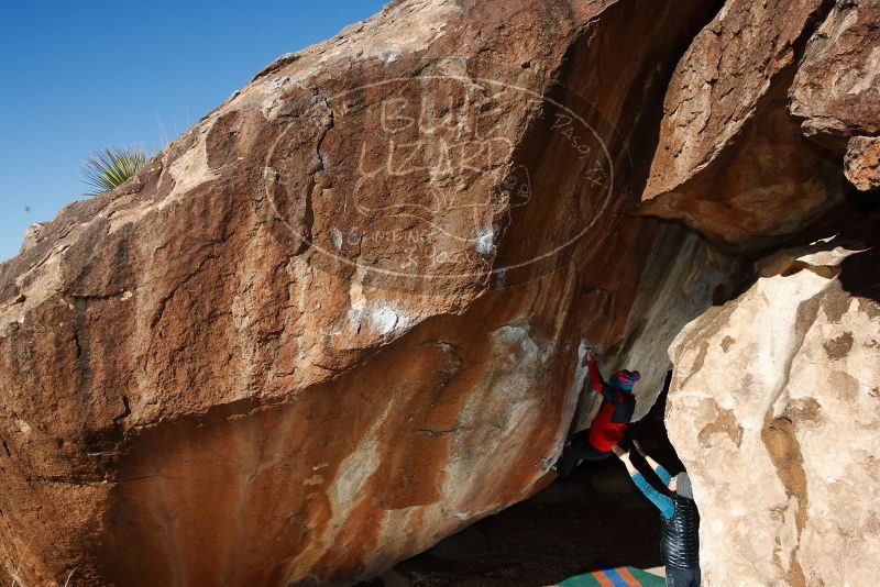 Bouldering in Hueco Tanks on 01/01/2019 with Blue Lizard Climbing and Yoga

Filename: SRM_20190101_1208420.jpg
Aperture: f/9.0
Shutter Speed: 1/250
Body: Canon EOS-1D Mark II
Lens: Canon EF 16-35mm f/2.8 L