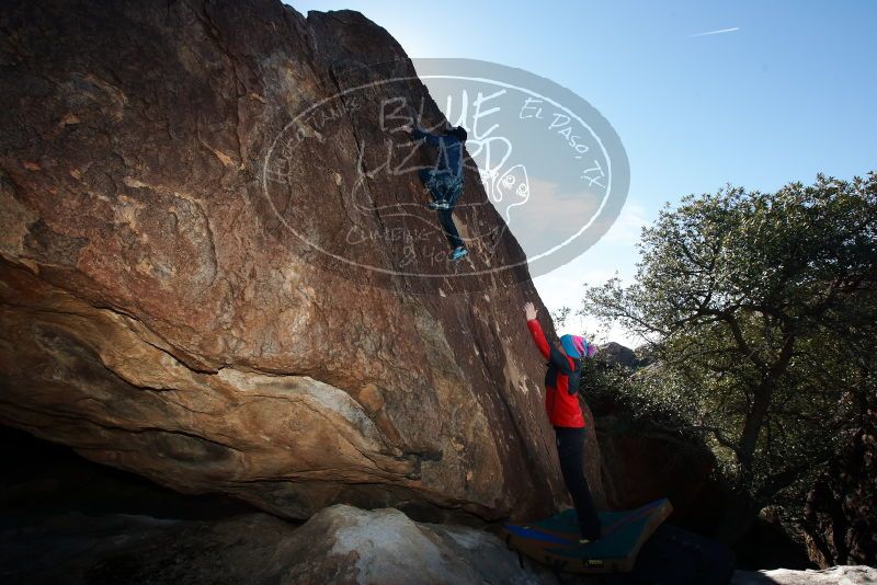 Bouldering in Hueco Tanks on 01/01/2019 with Blue Lizard Climbing and Yoga

Filename: SRM_20190101_1223020.jpg
Aperture: f/7.1
Shutter Speed: 1/250
Body: Canon EOS-1D Mark II
Lens: Canon EF 16-35mm f/2.8 L