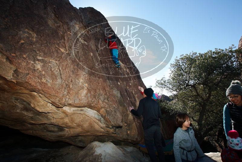 Bouldering in Hueco Tanks on 01/01/2019 with Blue Lizard Climbing and Yoga

Filename: SRM_20190101_1224560.jpg
Aperture: f/7.1
Shutter Speed: 1/250
Body: Canon EOS-1D Mark II
Lens: Canon EF 16-35mm f/2.8 L