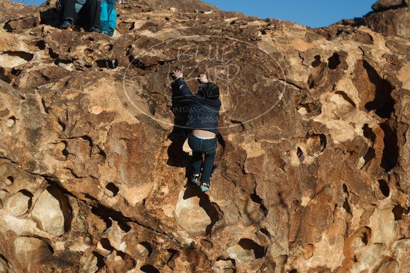 Bouldering in Hueco Tanks on 01/01/2019 with Blue Lizard Climbing and Yoga

Filename: SRM_20190101_1657020.jpg
Aperture: f/4.0
Shutter Speed: 1/800
Body: Canon EOS-1D Mark II
Lens: Canon EF 50mm f/1.8 II