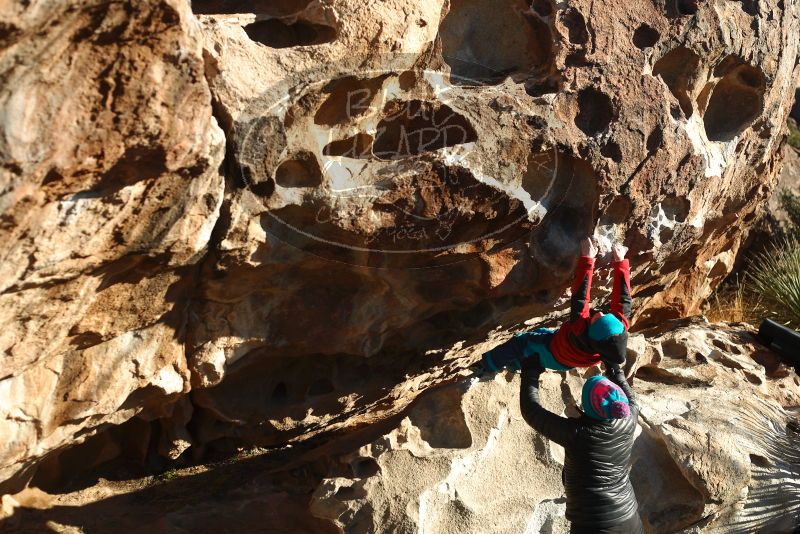 Bouldering in Hueco Tanks on 01/01/2019 with Blue Lizard Climbing and Yoga

Filename: SRM_20190101_1701450.jpg
Aperture: f/4.0
Shutter Speed: 1/320
Body: Canon EOS-1D Mark II
Lens: Canon EF 50mm f/1.8 II