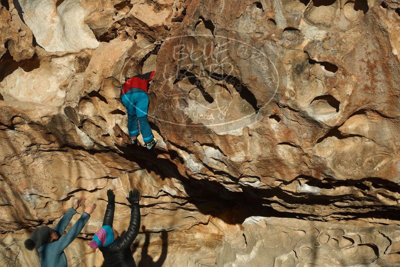 Bouldering in Hueco Tanks on 01/01/2019 with Blue Lizard Climbing and Yoga

Filename: SRM_20190101_1702581.jpg
Aperture: f/4.0
Shutter Speed: 1/800
Body: Canon EOS-1D Mark II
Lens: Canon EF 50mm f/1.8 II