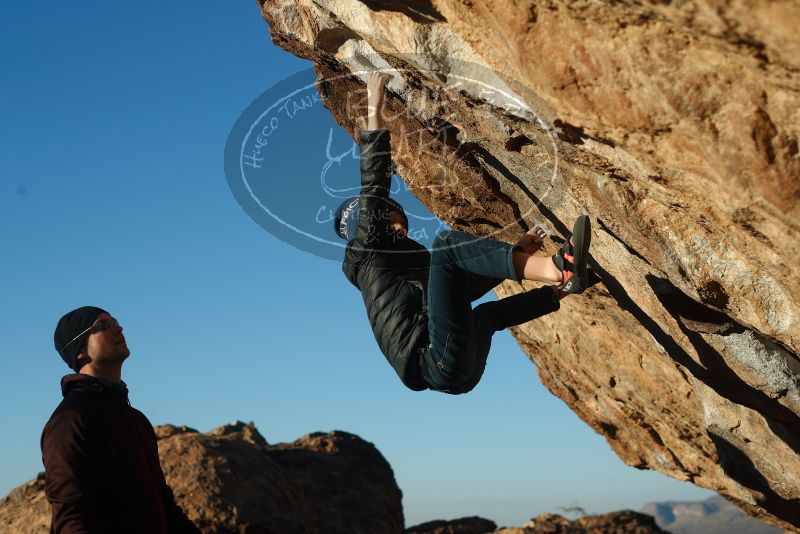 Bouldering in Hueco Tanks on 01/01/2019 with Blue Lizard Climbing and Yoga

Filename: SRM_20190101_1716251.jpg
Aperture: f/4.0
Shutter Speed: 1/640
Body: Canon EOS-1D Mark II
Lens: Canon EF 50mm f/1.8 II