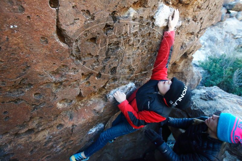 Bouldering in Hueco Tanks on 12/31/2018 with Blue Lizard Climbing and Yoga

Filename: SRM_20181231_1234220.jpg
Aperture: f/4.5
Shutter Speed: 1/250
Body: Canon EOS-1D Mark II
Lens: Canon EF 16-35mm f/2.8 L