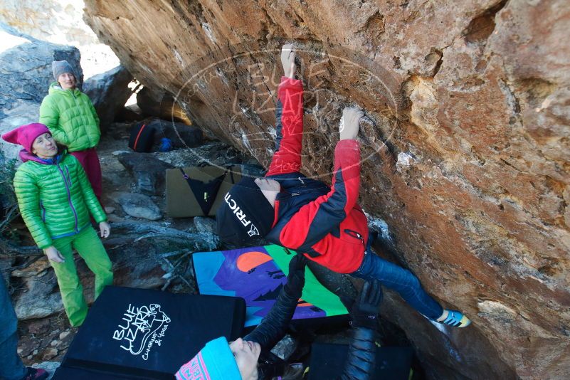 Bouldering in Hueco Tanks on 12/31/2018 with Blue Lizard Climbing and Yoga

Filename: SRM_20181231_1234291.jpg
Aperture: f/5.6
Shutter Speed: 1/250
Body: Canon EOS-1D Mark II
Lens: Canon EF 16-35mm f/2.8 L