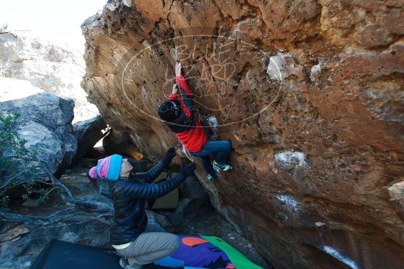 Bouldering in Hueco Tanks on 12/31/2018 with Blue Lizard Climbing and Yoga

Filename: SRM_20181231_1248000.jpg
Aperture: f/4.5
Shutter Speed: 1/250
Body: Canon EOS-1D Mark II
Lens: Canon EF 16-35mm f/2.8 L