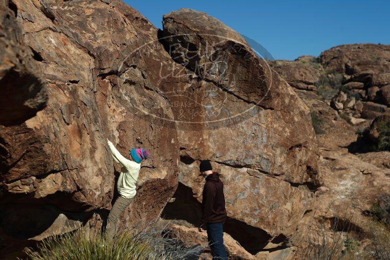 Bouldering in Hueco Tanks on 12/31/2018 with Blue Lizard Climbing and Yoga

Filename: SRM_20181231_1500100.jpg
Aperture: f/4.0
Shutter Speed: 1/1250
Body: Canon EOS-1D Mark II
Lens: Canon EF 50mm f/1.8 II