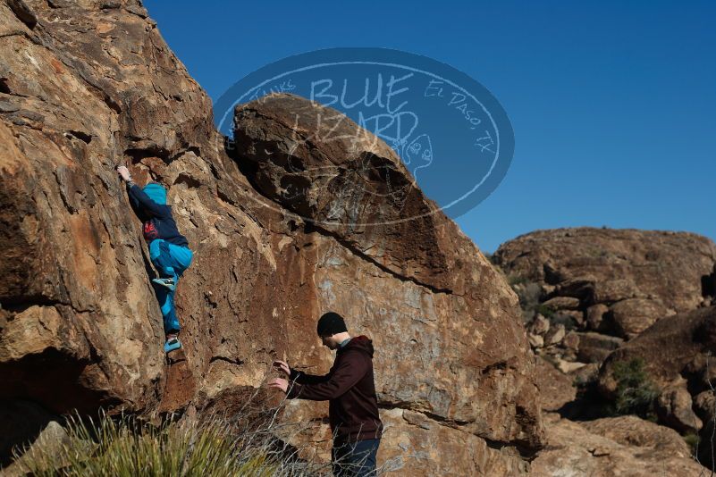 Bouldering in Hueco Tanks on 12/31/2018 with Blue Lizard Climbing and Yoga

Filename: SRM_20181231_1502230.jpg
Aperture: f/4.0
Shutter Speed: 1/1250
Body: Canon EOS-1D Mark II
Lens: Canon EF 50mm f/1.8 II