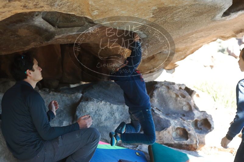 Bouldering in Hueco Tanks on 12/31/2018 with Blue Lizard Climbing and Yoga

Filename: SRM_20181231_1508260.jpg
Aperture: f/4.0
Shutter Speed: 1/320
Body: Canon EOS-1D Mark II
Lens: Canon EF 50mm f/1.8 II