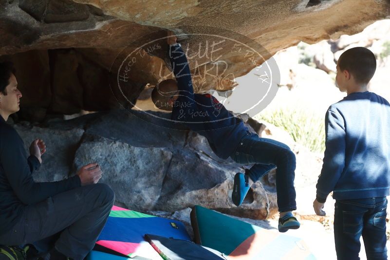 Bouldering in Hueco Tanks on 12/31/2018 with Blue Lizard Climbing and Yoga

Filename: SRM_20181231_1508262.jpg
Aperture: f/4.0
Shutter Speed: 1/400
Body: Canon EOS-1D Mark II
Lens: Canon EF 50mm f/1.8 II