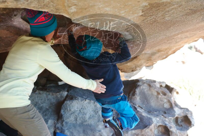 Bouldering in Hueco Tanks on 12/31/2018 with Blue Lizard Climbing and Yoga

Filename: SRM_20181231_1512080.jpg
Aperture: f/4.0
Shutter Speed: 1/320
Body: Canon EOS-1D Mark II
Lens: Canon EF 50mm f/1.8 II