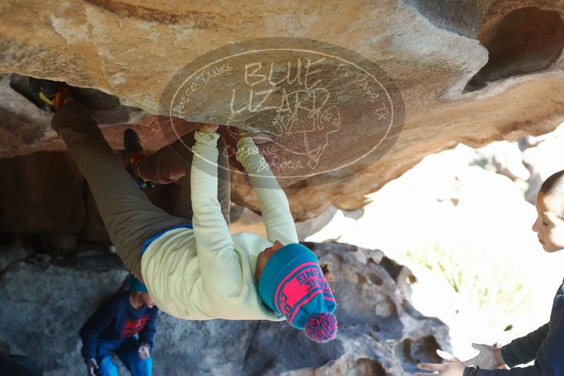 Bouldering in Hueco Tanks on 12/31/2018 with Blue Lizard Climbing and Yoga

Filename: SRM_20181231_1513530.jpg
Aperture: f/4.0
Shutter Speed: 1/320
Body: Canon EOS-1D Mark II
Lens: Canon EF 50mm f/1.8 II