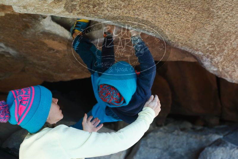 Bouldering in Hueco Tanks on 12/31/2018 with Blue Lizard Climbing and Yoga

Filename: SRM_20181231_1520510.jpg
Aperture: f/4.0
Shutter Speed: 1/250
Body: Canon EOS-1D Mark II
Lens: Canon EF 50mm f/1.8 II