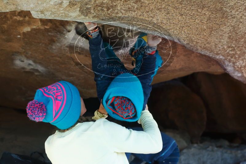 Bouldering in Hueco Tanks on 12/31/2018 with Blue Lizard Climbing and Yoga

Filename: SRM_20181231_1521430.jpg
Aperture: f/4.0
Shutter Speed: 1/250
Body: Canon EOS-1D Mark II
Lens: Canon EF 50mm f/1.8 II