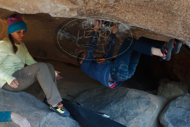 Bouldering in Hueco Tanks on 12/31/2018 with Blue Lizard Climbing and Yoga

Filename: SRM_20181231_1535540.jpg
Aperture: f/4.0
Shutter Speed: 1/250
Body: Canon EOS-1D Mark II
Lens: Canon EF 50mm f/1.8 II