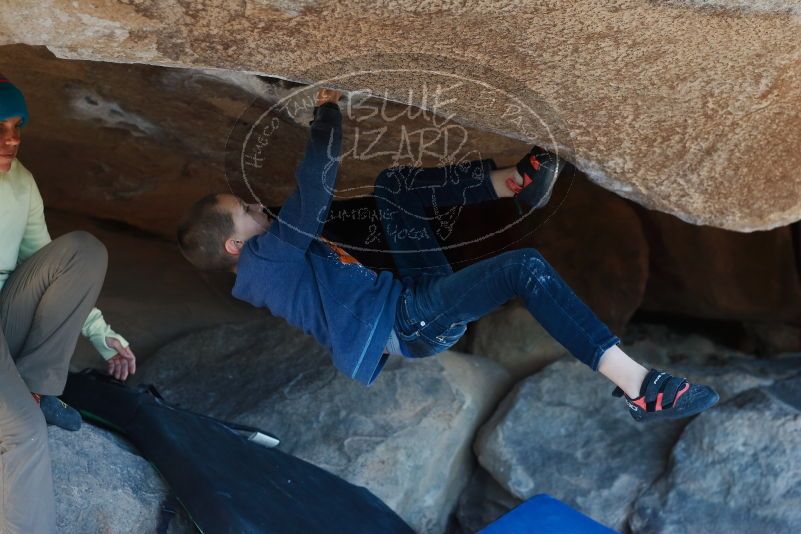 Bouldering in Hueco Tanks on 12/31/2018 with Blue Lizard Climbing and Yoga

Filename: SRM_20181231_1535550.jpg
Aperture: f/4.0
Shutter Speed: 1/250
Body: Canon EOS-1D Mark II
Lens: Canon EF 50mm f/1.8 II