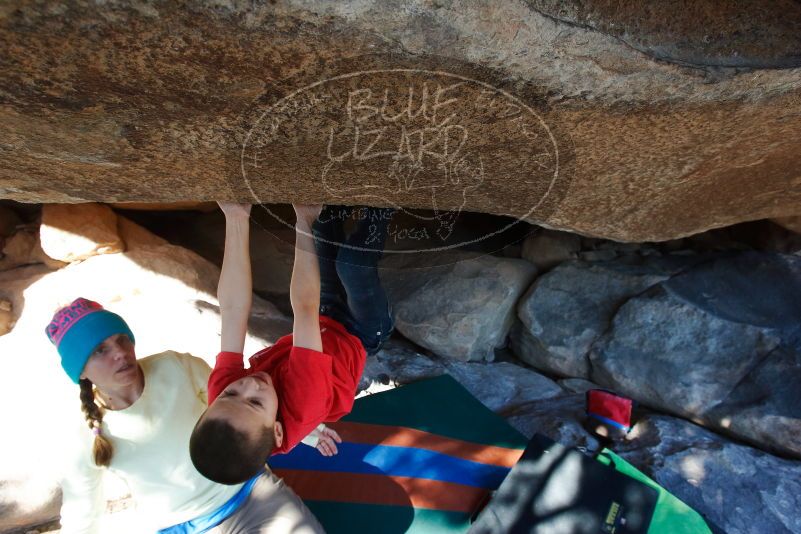 Bouldering in Hueco Tanks on 12/31/2018 with Blue Lizard Climbing and Yoga

Filename: SRM_20181231_1606390.jpg
Aperture: f/5.6
Shutter Speed: 1/250
Body: Canon EOS-1D Mark II
Lens: Canon EF 16-35mm f/2.8 L