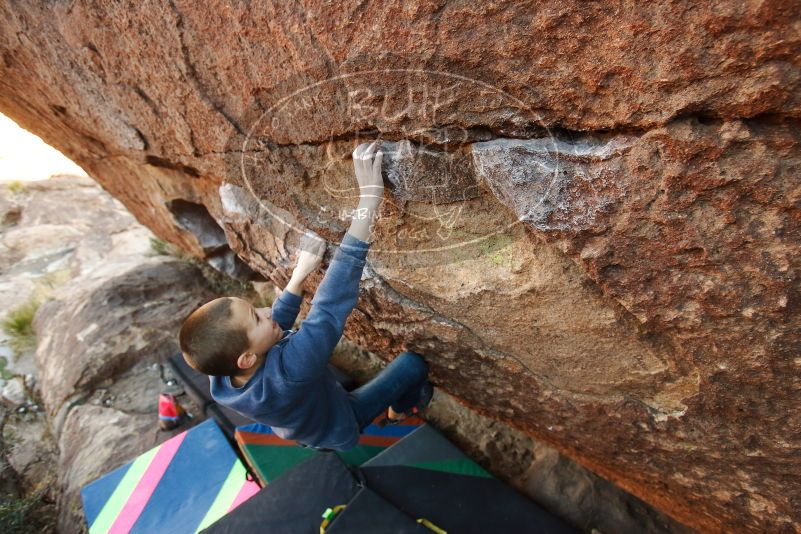 Bouldering in Hueco Tanks on 12/31/2018 with Blue Lizard Climbing and Yoga

Filename: SRM_20181231_1639390.jpg
Aperture: f/4.0
Shutter Speed: 1/250
Body: Canon EOS-1D Mark II
Lens: Canon EF 16-35mm f/2.8 L