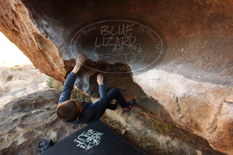 Bouldering in Hueco Tanks on 12/31/2018 with Blue Lizard Climbing and Yoga

Filename: SRM_20181231_1646420.jpg
Aperture: f/4.0
Shutter Speed: 1/200
Body: Canon EOS-1D Mark II
Lens: Canon EF 16-35mm f/2.8 L