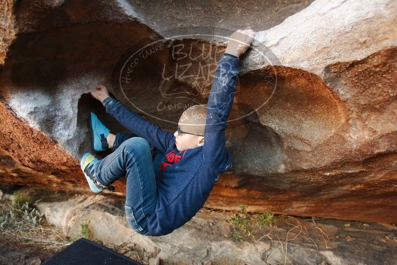 Bouldering in Hueco Tanks on 12/31/2018 with Blue Lizard Climbing and Yoga

Filename: SRM_20181231_1653291.jpg
Aperture: f/3.2
Shutter Speed: 1/250
Body: Canon EOS-1D Mark II
Lens: Canon EF 16-35mm f/2.8 L