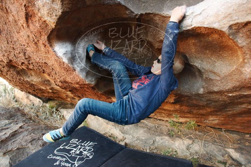 Bouldering in Hueco Tanks on 12/31/2018 with Blue Lizard Climbing and Yoga

Filename: SRM_20181231_1653320.jpg
Aperture: f/2.8
Shutter Speed: 1/250
Body: Canon EOS-1D Mark II
Lens: Canon EF 16-35mm f/2.8 L