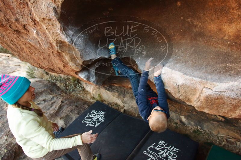 Bouldering in Hueco Tanks on 12/31/2018 with Blue Lizard Climbing and Yoga

Filename: SRM_20181231_1657210.jpg
Aperture: f/3.5
Shutter Speed: 1/250
Body: Canon EOS-1D Mark II
Lens: Canon EF 16-35mm f/2.8 L