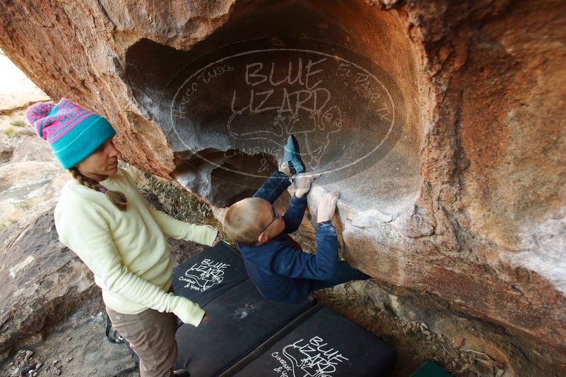 Bouldering in Hueco Tanks on 12/31/2018 with Blue Lizard Climbing and Yoga

Filename: SRM_20181231_1705290.jpg
Aperture: f/4.0
Shutter Speed: 1/200
Body: Canon EOS-1D Mark II
Lens: Canon EF 16-35mm f/2.8 L