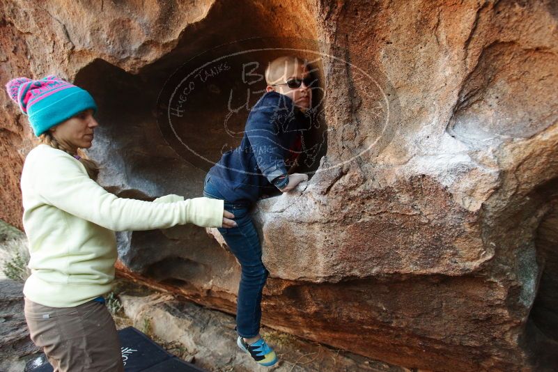 Bouldering in Hueco Tanks on 12/31/2018 with Blue Lizard Climbing and Yoga

Filename: SRM_20181231_1705450.jpg
Aperture: f/4.0
Shutter Speed: 1/200
Body: Canon EOS-1D Mark II
Lens: Canon EF 16-35mm f/2.8 L