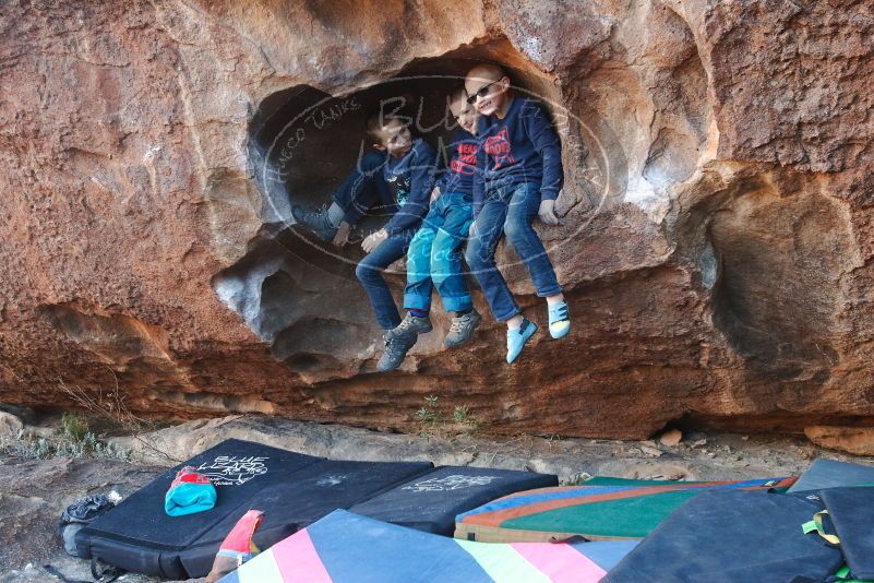 Bouldering in Hueco Tanks on 12/31/2018 with Blue Lizard Climbing and Yoga

Filename: SRM_20181231_1707370.jpg
Aperture: f/5.6
Shutter Speed: 1/100
Body: Canon EOS-1D Mark II
Lens: Canon EF 16-35mm f/2.8 L