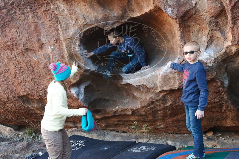 Bouldering in Hueco Tanks on 12/31/2018 with Blue Lizard Climbing and Yoga

Filename: SRM_20181231_1708070.jpg
Aperture: f/5.6
Shutter Speed: 1/100
Body: Canon EOS-1D Mark II
Lens: Canon EF 16-35mm f/2.8 L