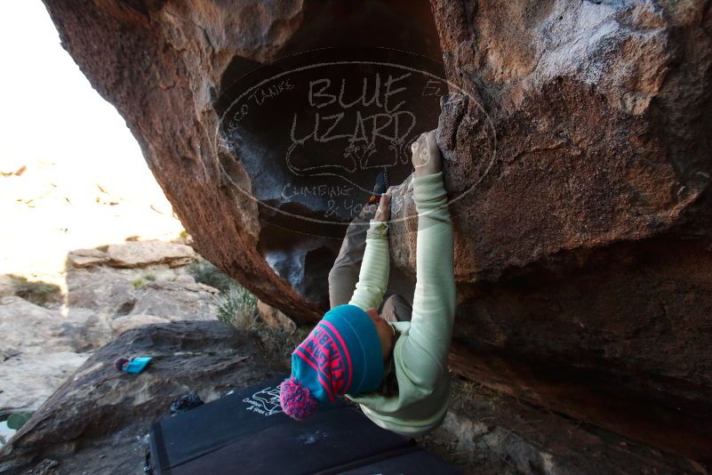 Bouldering in Hueco Tanks on 12/31/2018 with Blue Lizard Climbing and Yoga

Filename: SRM_20181231_1711170.jpg
Aperture: f/5.6
Shutter Speed: 1/200
Body: Canon EOS-1D Mark II
Lens: Canon EF 16-35mm f/2.8 L