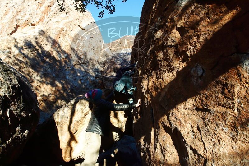 Bouldering in Hueco Tanks on 12/31/2018 with Blue Lizard Climbing and Yoga

Filename: SRM_20181231_1748240.jpg
Aperture: f/6.3
Shutter Speed: 1/400
Body: Canon EOS-1D Mark II
Lens: Canon EF 16-35mm f/2.8 L