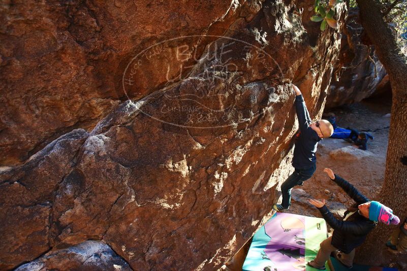 Bouldering in Hueco Tanks on 12/31/2018 with Blue Lizard Climbing and Yoga

Filename: SRM_20181231_1752571.jpg
Aperture: f/4.5
Shutter Speed: 1/160
Body: Canon EOS-1D Mark II
Lens: Canon EF 16-35mm f/2.8 L