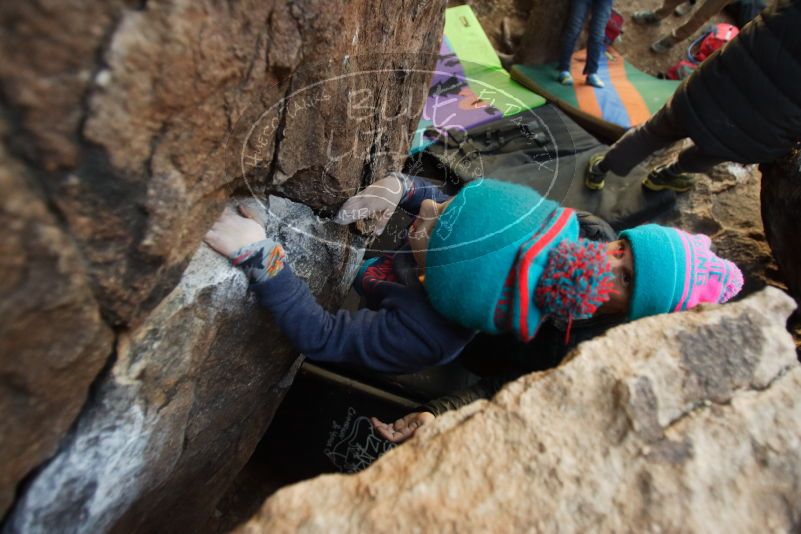 Bouldering in Hueco Tanks on 12/31/2018 with Blue Lizard Climbing and Yoga

Filename: SRM_20181231_1759180.jpg
Aperture: f/2.8
Shutter Speed: 1/100
Body: Canon EOS-1D Mark II
Lens: Canon EF 16-35mm f/2.8 L