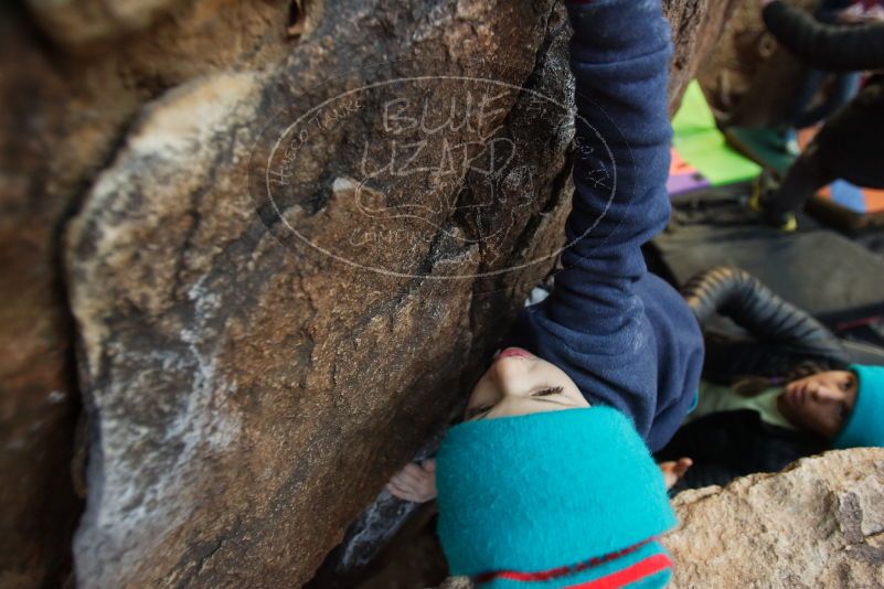 Bouldering in Hueco Tanks on 12/31/2018 with Blue Lizard Climbing and Yoga

Filename: SRM_20181231_1759260.jpg
Aperture: f/2.8
Shutter Speed: 1/100
Body: Canon EOS-1D Mark II
Lens: Canon EF 16-35mm f/2.8 L