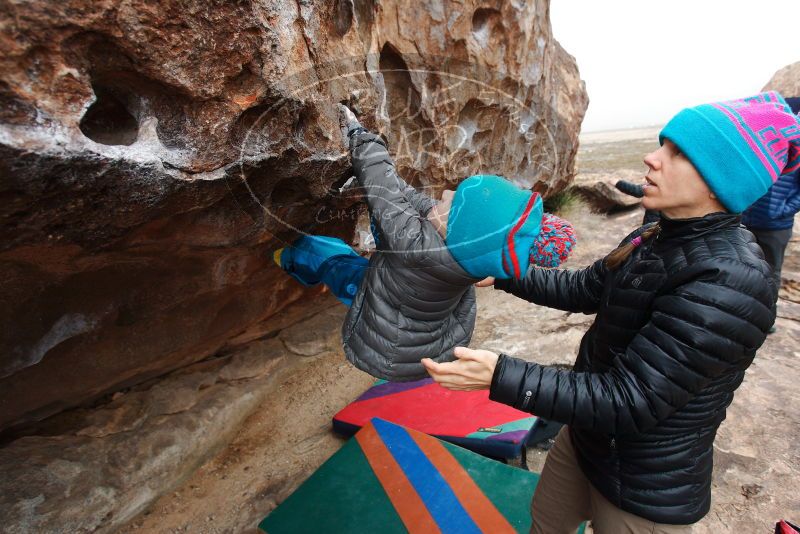 Bouldering in Hueco Tanks on 12/28/2018 with Blue Lizard Climbing and Yoga

Filename: SRM_20181228_1003100.jpg
Aperture: f/5.0
Shutter Speed: 1/160
Body: Canon EOS-1D Mark II
Lens: Canon EF 16-35mm f/2.8 L