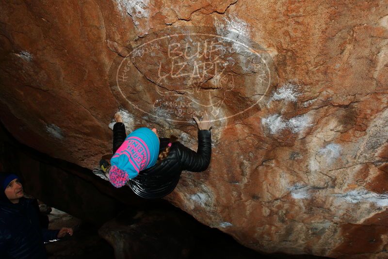 Bouldering in Hueco Tanks on 12/28/2018 with Blue Lizard Climbing and Yoga

Filename: SRM_20181228_1111530.jpg
Aperture: f/8.0
Shutter Speed: 1/250
Body: Canon EOS-1D Mark II
Lens: Canon EF 16-35mm f/2.8 L