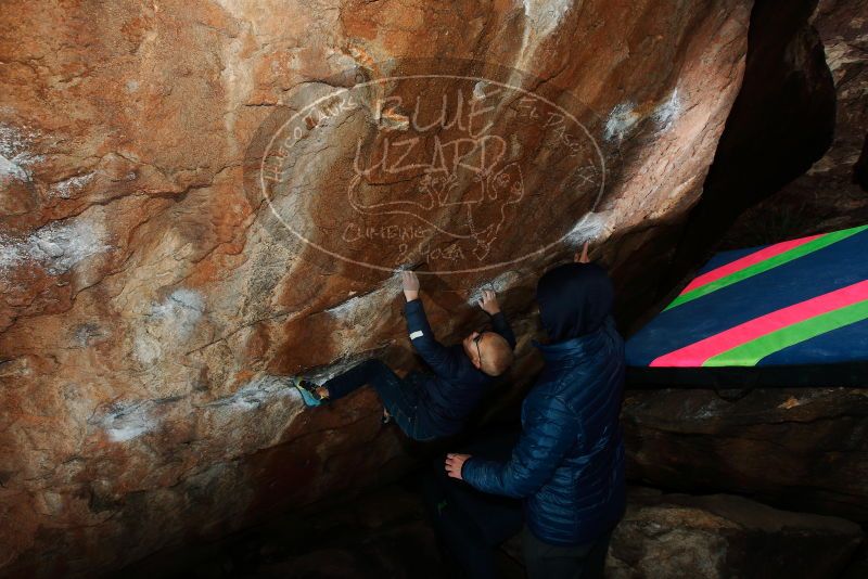 Bouldering in Hueco Tanks on 12/28/2018 with Blue Lizard Climbing and Yoga

Filename: SRM_20181228_1131540.jpg
Aperture: f/8.0
Shutter Speed: 1/250
Body: Canon EOS-1D Mark II
Lens: Canon EF 16-35mm f/2.8 L