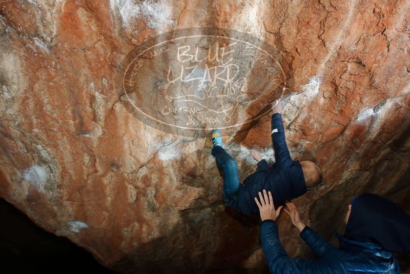 Bouldering in Hueco Tanks on 12/28/2018 with Blue Lizard Climbing and Yoga

Filename: SRM_20181228_1156320.jpg
Aperture: f/8.0
Shutter Speed: 1/250
Body: Canon EOS-1D Mark II
Lens: Canon EF 16-35mm f/2.8 L