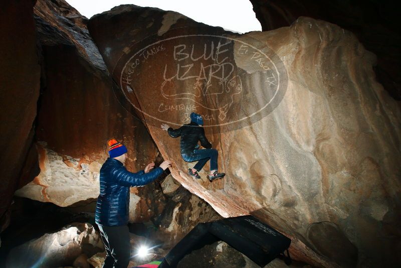 Bouldering in Hueco Tanks on 12/28/2018 with Blue Lizard Climbing and Yoga

Filename: SRM_20181228_1424180.jpg
Aperture: f/8.0
Shutter Speed: 1/250
Body: Canon EOS-1D Mark II
Lens: Canon EF 16-35mm f/2.8 L