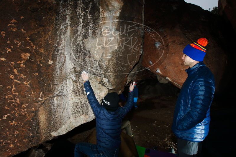 Bouldering in Hueco Tanks on 12/28/2018 with Blue Lizard Climbing and Yoga

Filename: SRM_20181228_1441350.jpg
Aperture: f/8.0
Shutter Speed: 1/250
Body: Canon EOS-1D Mark II
Lens: Canon EF 16-35mm f/2.8 L