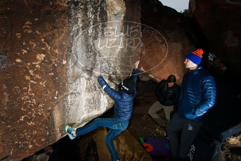 Bouldering in Hueco Tanks on 12/28/2018 with Blue Lizard Climbing and Yoga

Filename: SRM_20181228_1443160.jpg
Aperture: f/8.0
Shutter Speed: 1/250
Body: Canon EOS-1D Mark II
Lens: Canon EF 16-35mm f/2.8 L